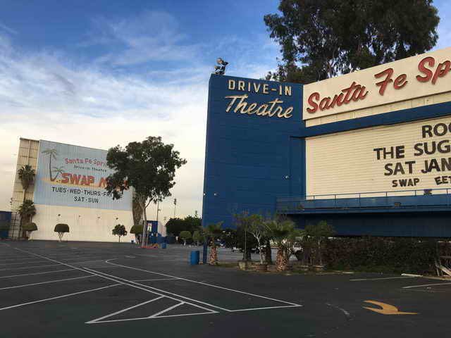 Sante Fe Springs Drive-In - 2016 Photo (newer photo)